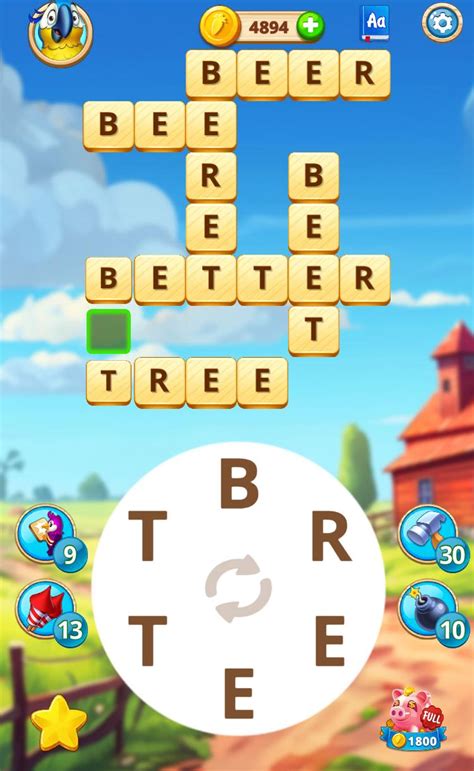 Word Farm Adventure Level 645 Answers .